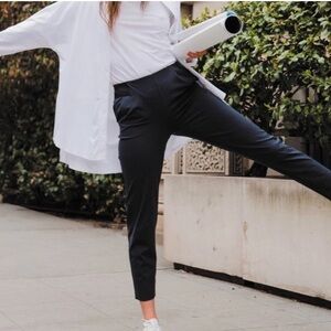 Aday Turn it Up Pants in Navy Blue